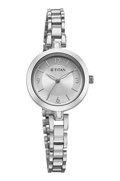 Titan Women's Analog Silver Dial Watch - 2598SM07