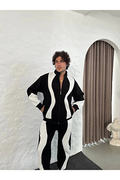 velmorafashion Velmora Premium Two-Piece Tracksuit Set Black -