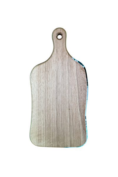 CVCWOOD Epoxy Resin Cutting Board and Serving Board 44 cm X 25 cm