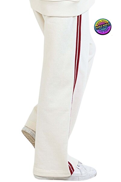 ww waka waka kids store Iz Children's Sweatpants Double Stripe Comfortable Fit Pants