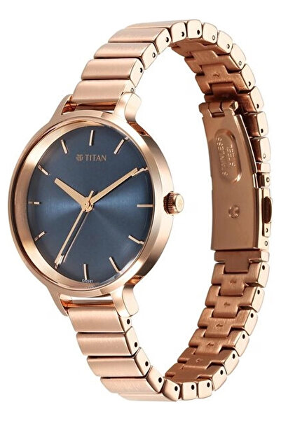 Titan Women's Analog Blue Dial Watch - 2709WM01