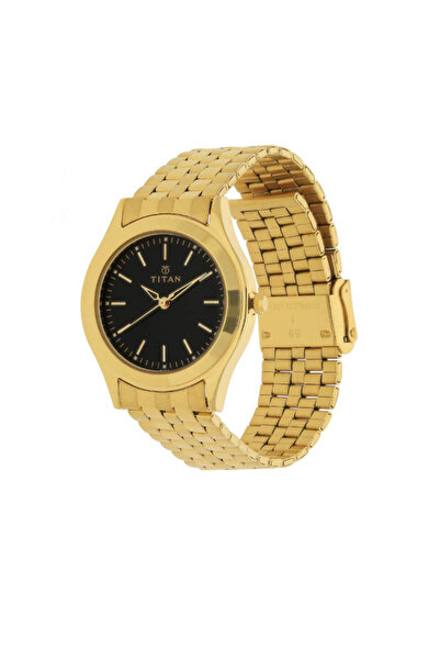Titan Men's Analog Black Dial Watch - 1648YM03