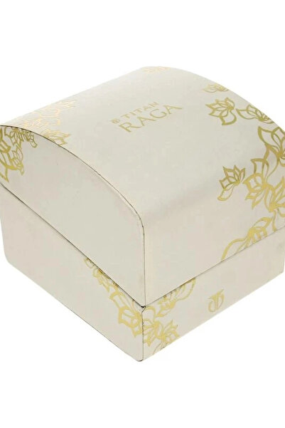 Titan Women's Analog White Dial Watch - 2457YM01