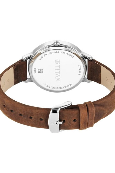 Titan Women's Analog Silver Dial Watch - 2732SL02