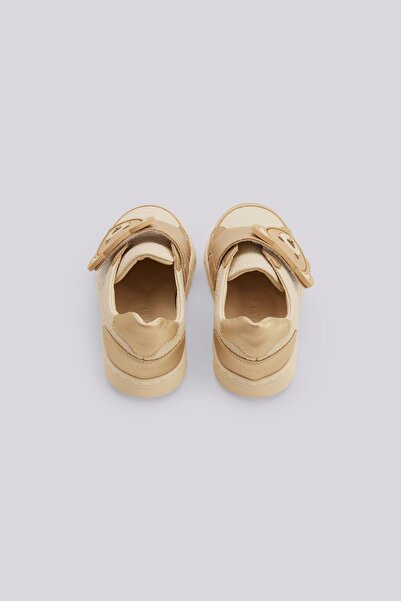 GB Baby Bg Store Baby Girl Gold Shoes