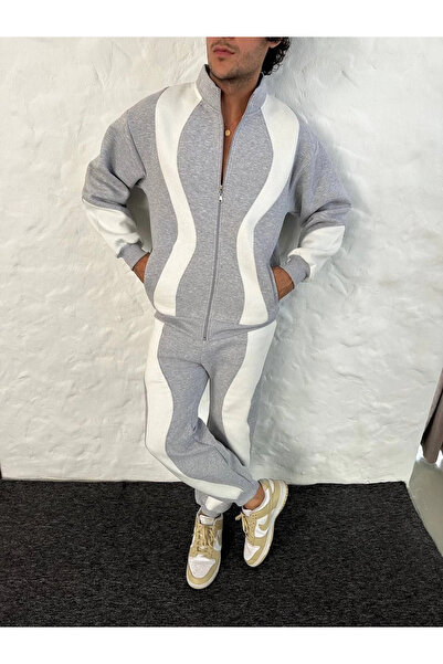 velmorafashion Velmora Premium Piece Tracksuit Set - Mock Neck Zippered Sweat...