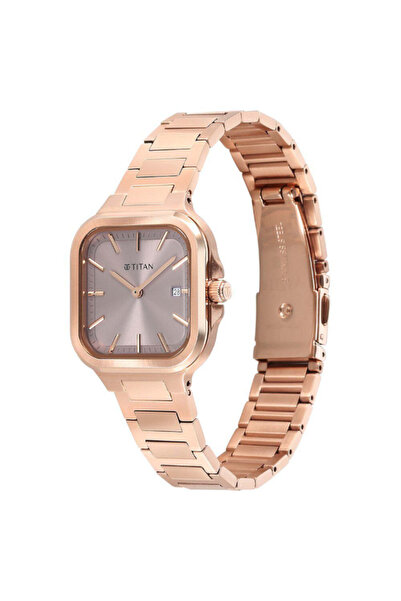 Titan Women's Analog Lavender Dial Watch - 95291WM01