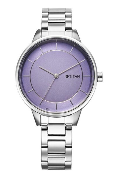 Titan Women's Analog Mauve Dial Watch - 2648SM12