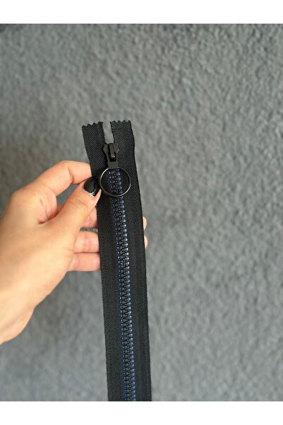 Gönülden Tasarım Fermoar cu dinți groși ALBASTRU 23X3 CM