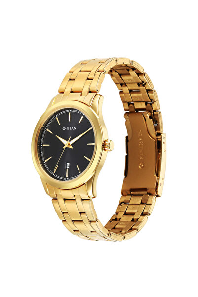 Titan Men's Analog Black Dial Watch - 1823YM03