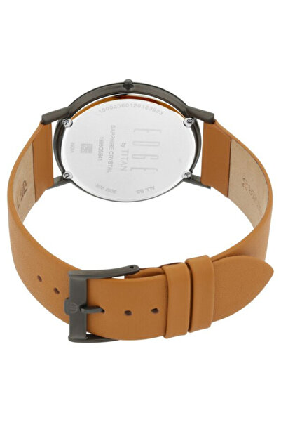 Titan Men's Analog Beige Dial Watch - 1595QL01