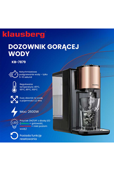 Other HOT WATER DISPENSER 2.2L KLAUSBERG KB-7879
