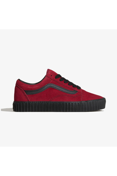 Vans Old Skool Creeper Unisex Burgundy Sneakers