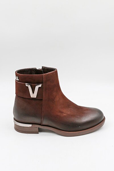 Venüs Cizme de zi cu zi pentru femei din piele naturală cu detaliu cu cataram...