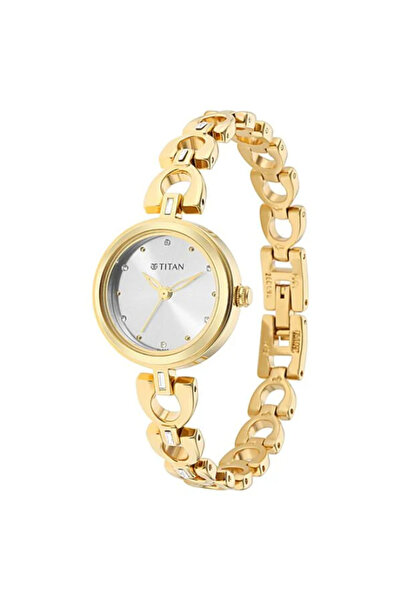Titan Women's Analog Silver Dial Watch - 2601YM04