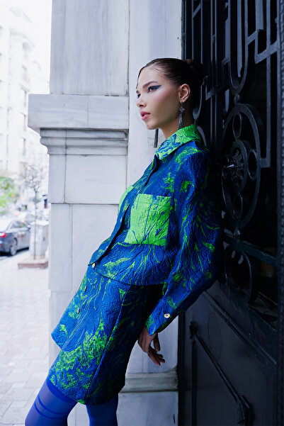 Mita Concept Brocade Jacket-Skirt Set