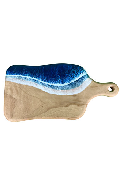 CVCWOOD Epoxy Resin Cutting Board and Serving Board 44 cm X 25 cm