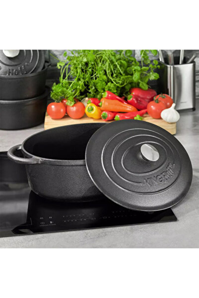 Other CAST IRON ROASTING PAN 33cm 6.2L KINGHOFF KH-1531