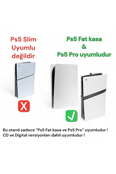 Crodle Playstation 5 Pro Duvar Standı ve Joystick Duvar Standı Gaming Aksesuar