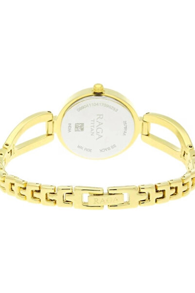 Titan Women's Analog Champagne Dial Watch - 2579YM01