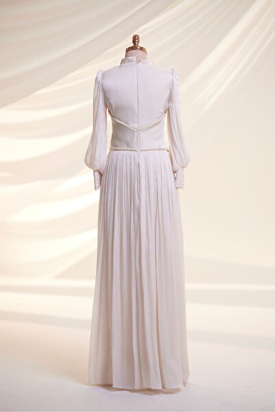 Larache Linda Tesettür Abiye Korseli