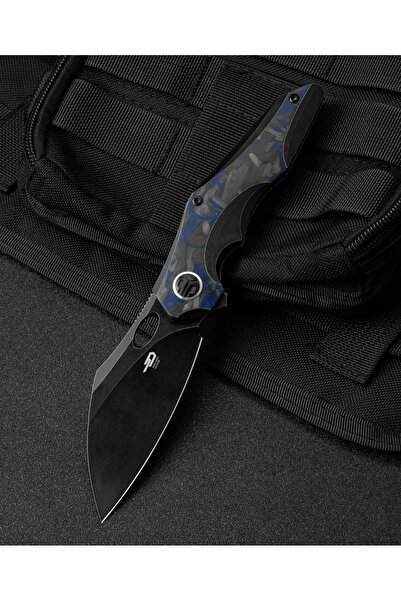Bestech Knives BESTECH NOGARD BT2105B Titanyum+Siyah Mavi Mermer Karbon Fiber...