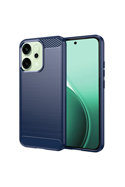 Techsuit Carcasă din silicon carbon pentru Oppo Reno 14, albastră