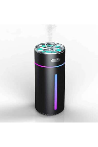 Xo Auto Air Diffuser and Humidifier with RGB Light 300ML HF09 Black