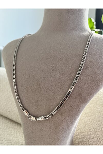 Fam&Co Jewelry Xuping Silver Color Unisex Chain Necklace – Thick and Shiny King Model