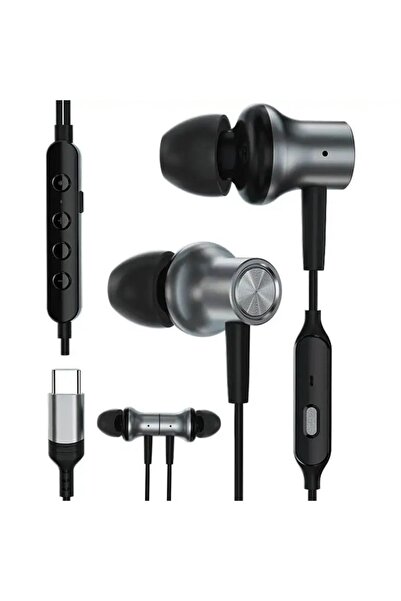 Sarafox سماعة اذن KARAOKE سلك تايب سي بخاصية تغييرالأصوات متوافق مع جميع الاجهزه و الايبادات بمنفذ تاسي سي