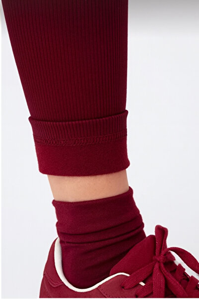 safhas Women's High Waist Ribbed Thermal Leggings Ribbed Stretchy, Comfortable, Stylish for Sports and Winter Outfits |