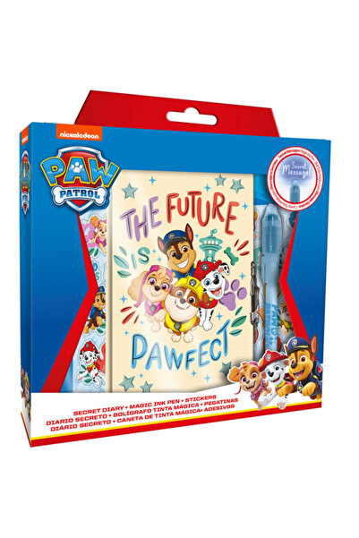 NİCKELODEON Set Jurnal cu stilou Magic Paw Patrol Future Leader, 3+ ani