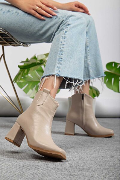 SOFT JAZZ Cizme cu fermoar cu talpă termo-rezistentă, cu vârf tocit