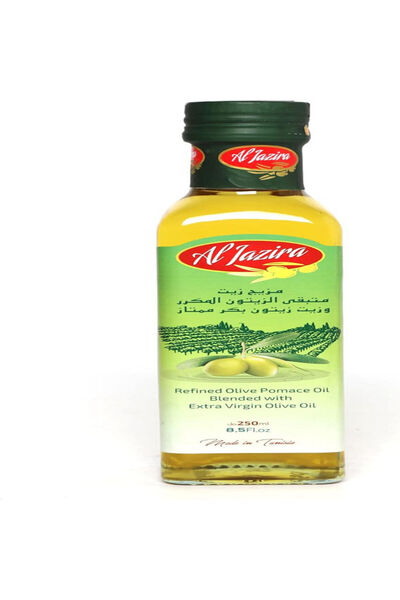 ALJAZIRA زيت زيتون ثفل الجزيرة زجاج 12 × 250 غرام