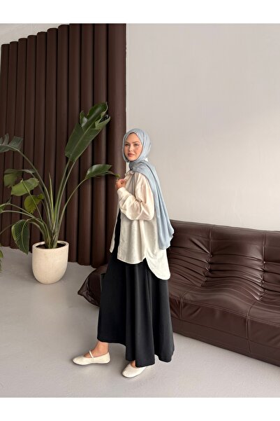 LOCCO Γυναικείο φόρεμα με μηδενικό μανίκι σε μπλε ναυτικό