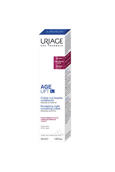 Uriage Cremă de noapte detoxifiantă revitalizantă Age Lift, 40 ml