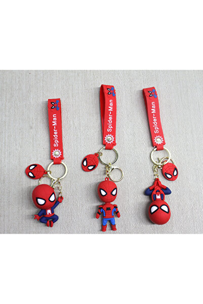 RiverWorld River World Keychain Silicone Spiderman