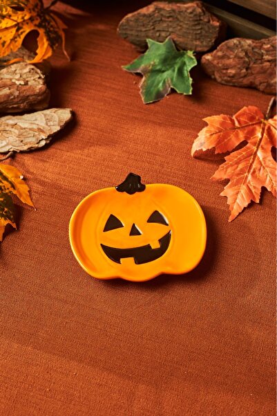 Karaca Halloween Pumpkin Tatlı Tabağı 12 cm