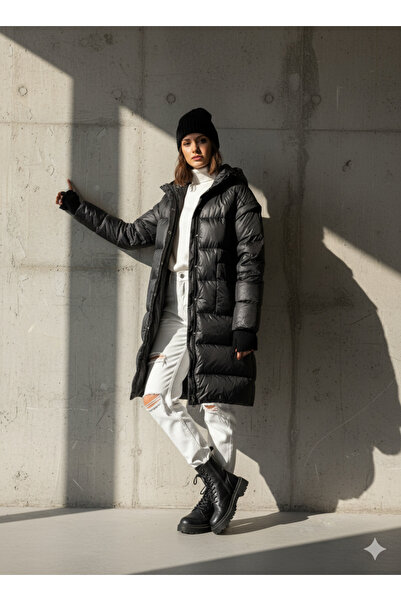 Ceylen Jachetă gonflabilă cu umplere lungă, cu mânecă detașabilă