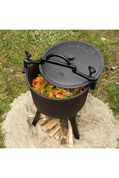 Other HUNTING POT CAST IRON 10L KINGHOFF KH-2233
