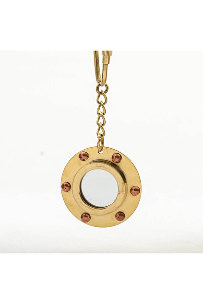 RiverWorld River World Keychain Lumbuz Brass