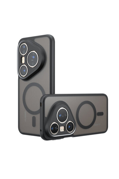 Techsuit Husă Huawei Pura 80 Pro PureFrost MagSafe, Negru Înghețat