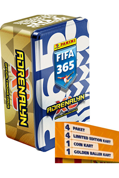 Next Plus Lisanslı FIFA 365 Adrenalyn XL 2026 Trading Card Teneke Kutu Futbol...