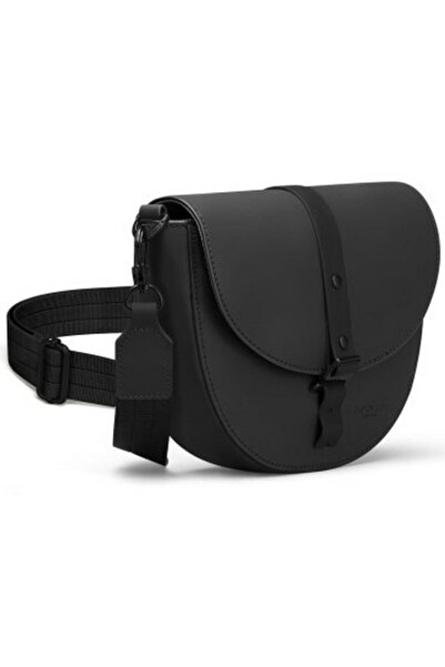 Gaston Luga حقيبة كتف سبلاش مون - أسود SPMCBBK