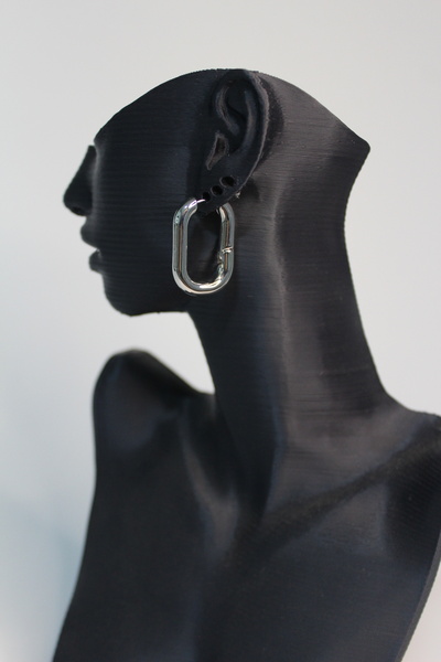 Nefi Jewelry Dikdötgen halka küpe