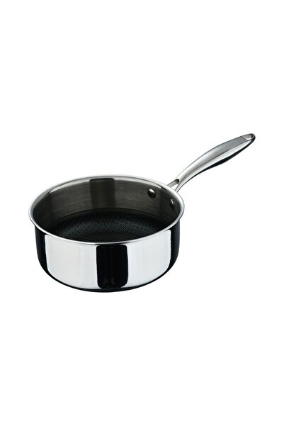 Bergner Steel Tech saucepan with handle, stainless steel, 20 cm, Silver