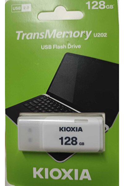 Kioxia 128Gb Usb2.0 White USB Memory Lu202W128Gg4