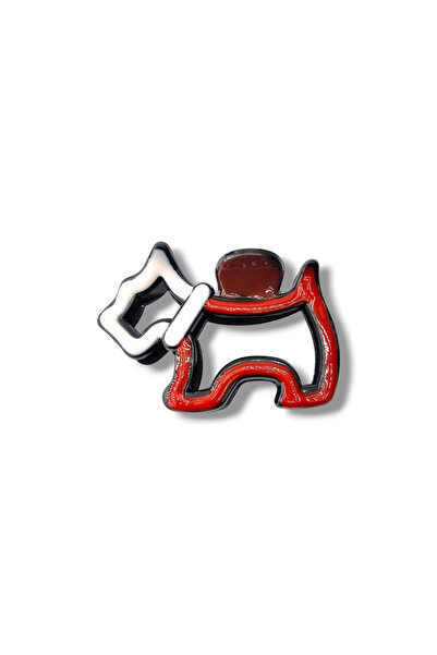 Osha Aksesuar Dog Figured Peg Buckle