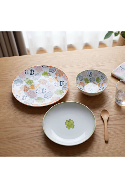 Güral Porselen Camelia 3 Piece Baby Food Set 5469