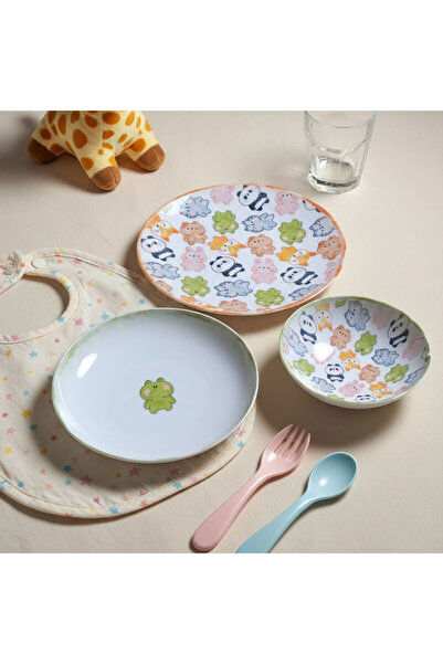 Güral Porselen Camelia 3 Piece Baby Food Set 5469
